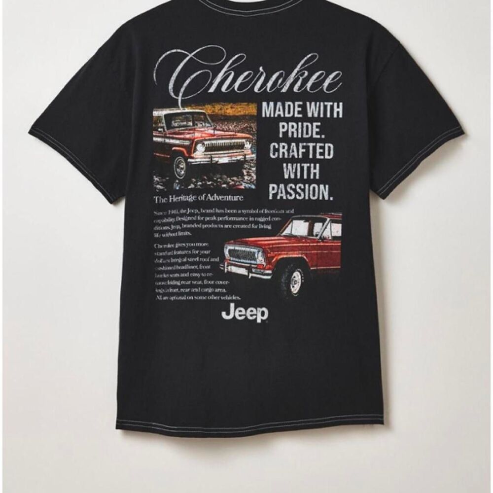 Jeep Men's Black T-shirt